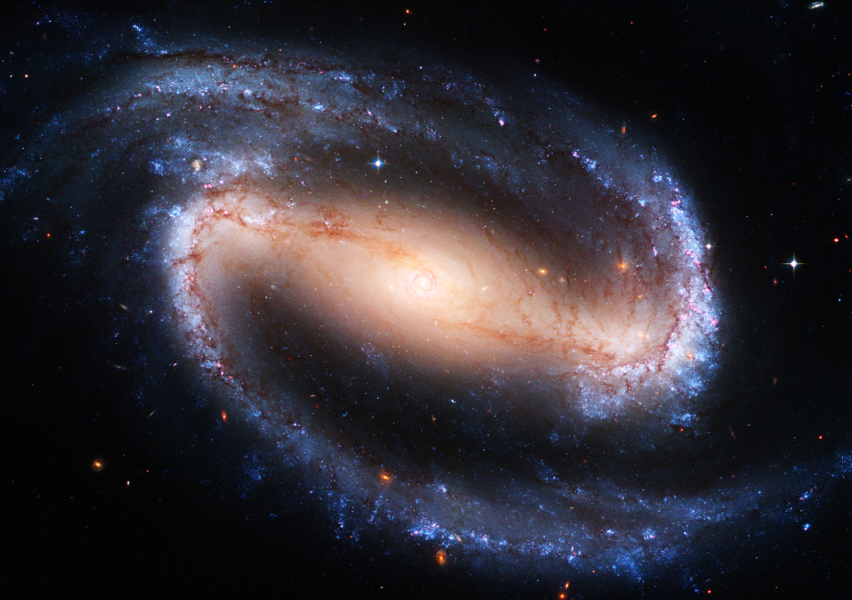 Galaxia esprial capturada por el Hubble