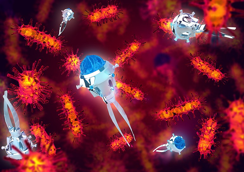 Investigadores de la Universidad de California lograron por primera vez usar nanobots para administrar medicamentos en una criatura viva sin efectos secundarios.