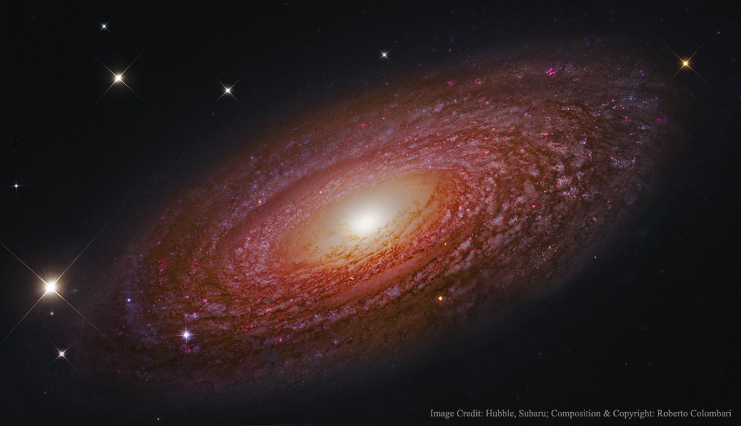 La masiva galaxia espiral cercana NGC 2841