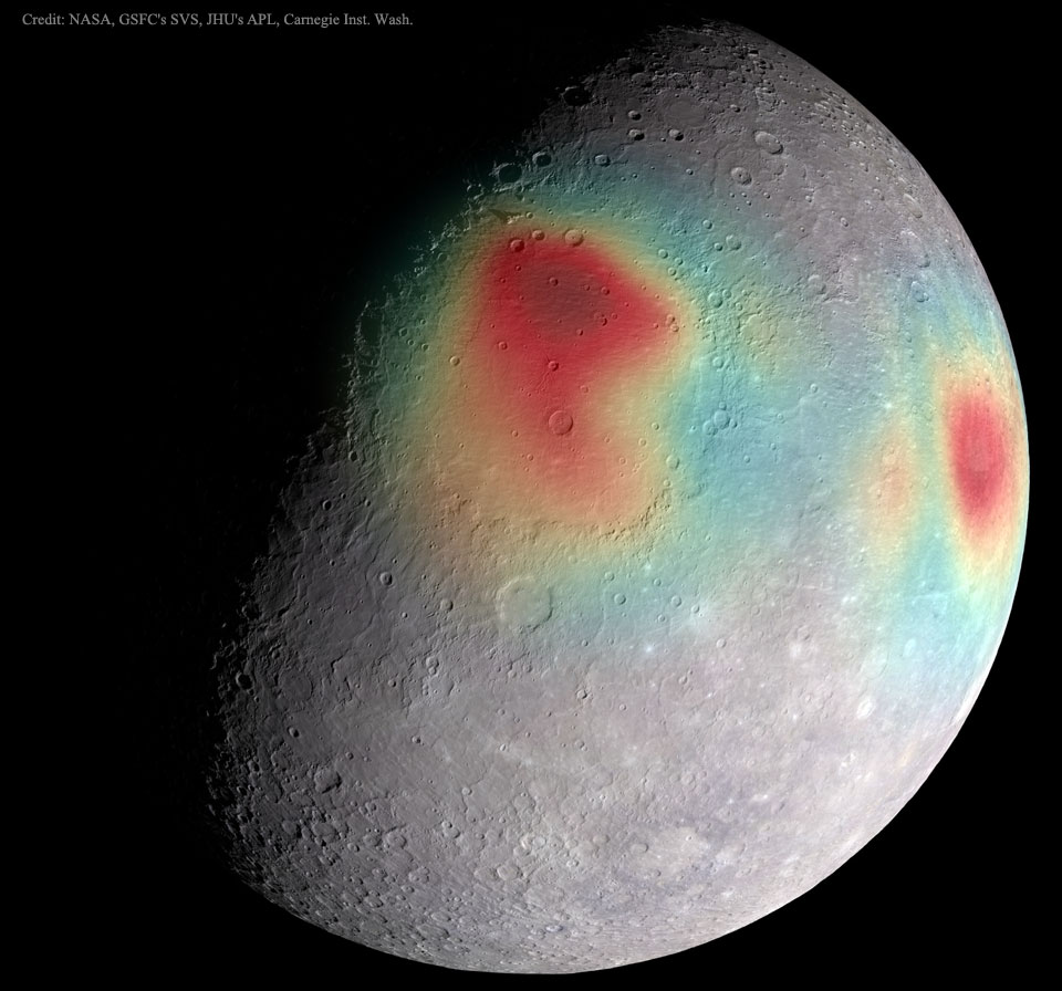 Anomalías gravitatorias de Mercurio