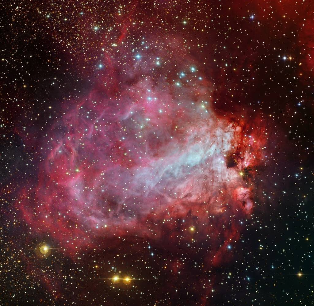 La fábrica de estrellas Messier 17