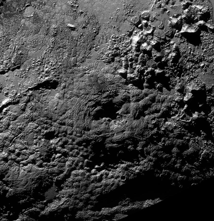 El Monte Wright en Pluton
