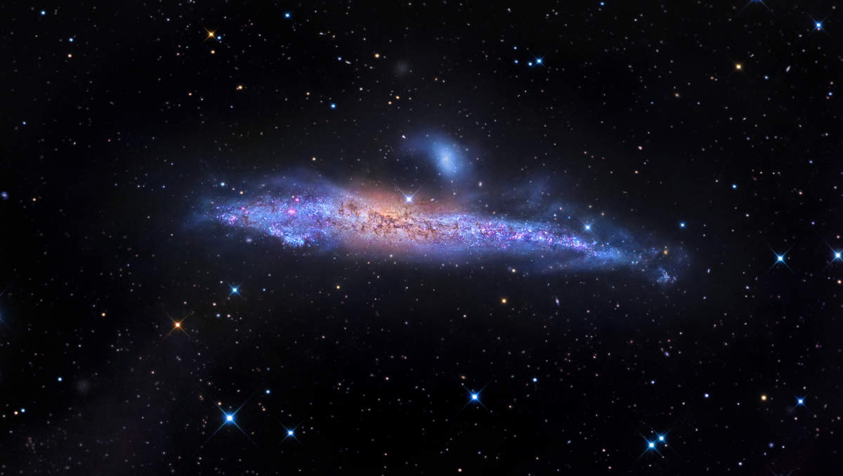 Corrientes estelares y la galaxia de la Ballena