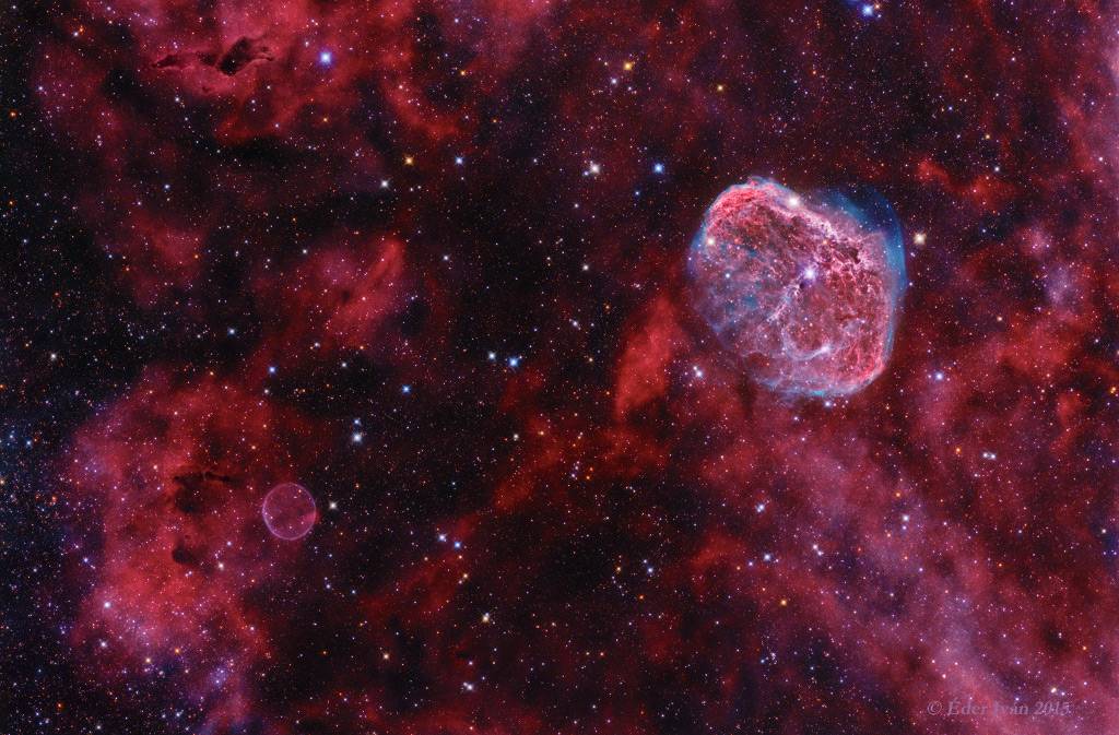 Cygnus: Burbuja y Creciente