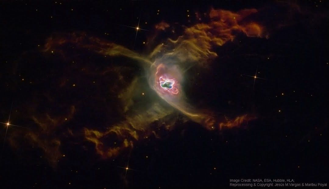 La nebulosa planetaria de la araña roja
